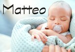 Kleines, süßes Baby mit dem Jungennamen Matteo | © iStock | katleho Seisa