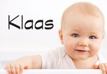 süßes Baby mit dem Jungennamen Klaas | © iStock | Geber86