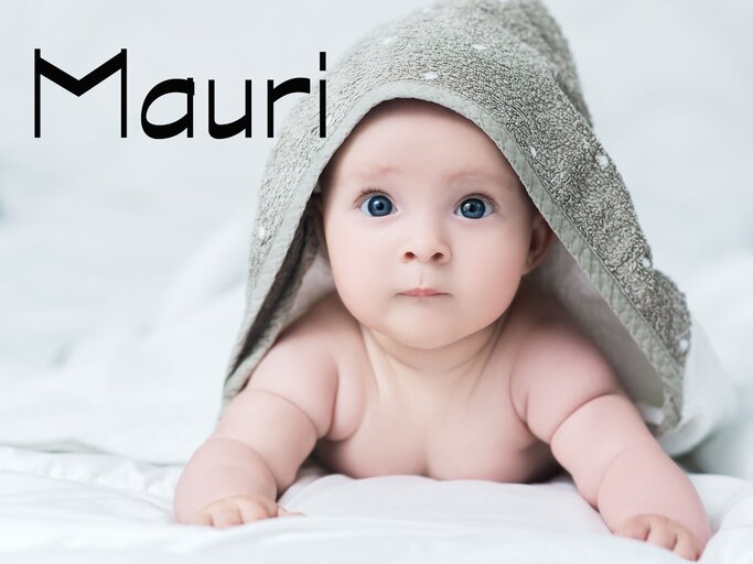 Baby mit dem Namen Mauri | © iStock.com / Irina Podverbnaya