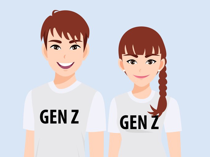 Generation Z Cartoon | © iStock | koongtita