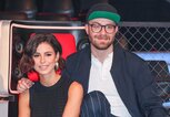 Lena Meyer-Landrut mit Mark Forster bei The Voice | © Getty Images | Tristar Media