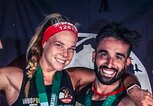 Petra Arvela und ihr Freund Mark Tewkesbury | © instagram.com / petraarvelatrainer