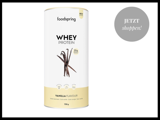Foodspring Proteinpulver mit Whey-Protein | © Amazon