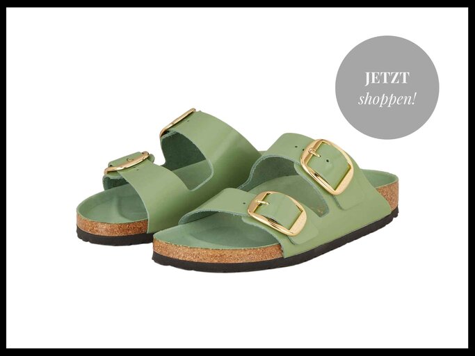 BIRKENSTOCK Sandalen ARIZONA BIG BUCKLE in Grün | © Breuninger