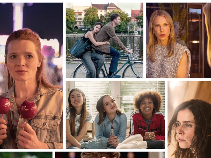 Wunderschöner Filmplakat mit Karoline Herfurth, Nora Tschirner und Emilia Schüle | © 2025 Hellinger/Doll Filmproduktion GmbH/Warner Bros. Entertainment GmbH/Anne Wilk