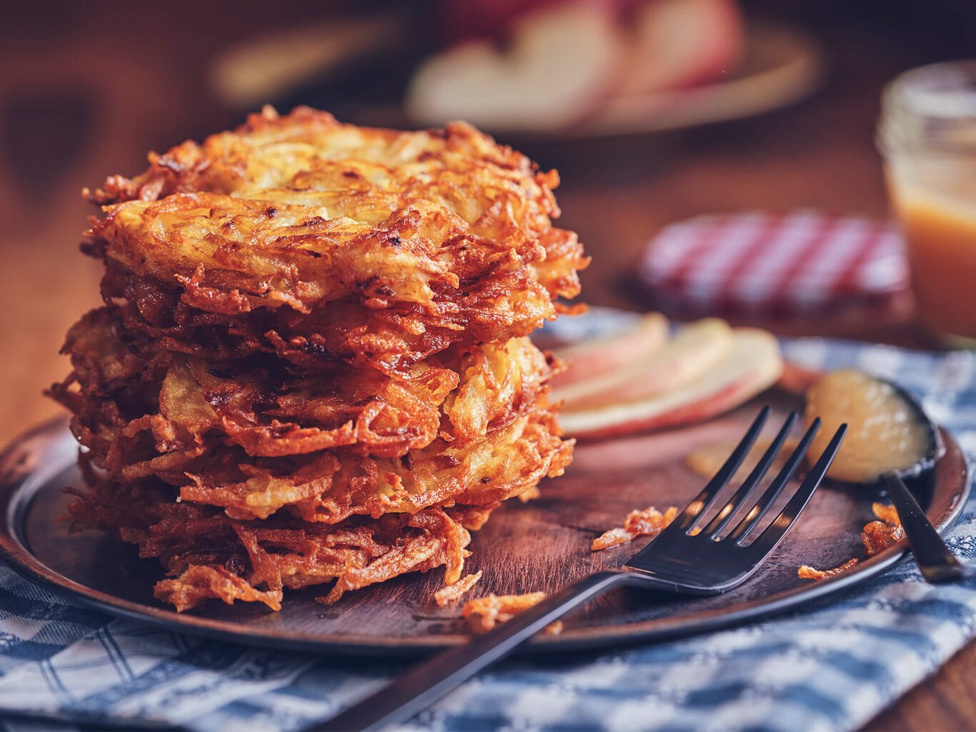 Kartoffelpuffer von Oma: Das Original-Rezept mit Apfelmus